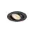 SLV New Tria 68 Spot Aluminium Schwarz Rund 7.5W 591lm 38D - 927 Extra Warmweiß | Ausschnitt 68mm -  Höchste Farbwiedergabe - Dimmbar 