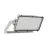 Ledvance LED-Scheinwerfer Max Aluminium Grau 600W 84000lm 65x120d - 830 Warmweiß | IP66 - Asymmetrisch