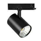 Noxion LED Schienenstrahler 3-Phasen Delta Pro Aluminium Schwarz 40W 4900lm 36D - 930-940-957 CCT | UGR 