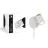 D'Lite Applique Murale Beitem Métal Dépolie Blanc FSC Bois | Convient Pour 1x GU10