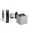 D'Lite Applique Murale Nova Aluminium Argent Up & Down 4.9W 480lm - 830 Blanc Chaud | IP54 - Angle de faisceau réglable
